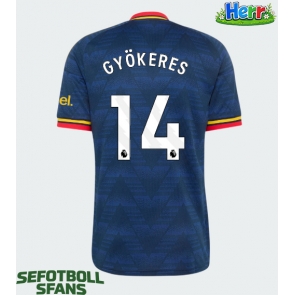 Arsenal Viktor Gyokeres #14 Bortatröja 2026-27 Kortärmad